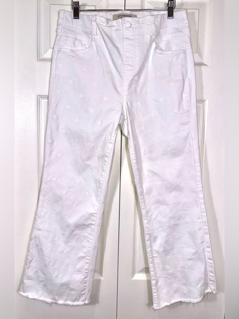 Liverpool Los Angeles The Gia Glider Crop Jeans Size 8/29 EUC
